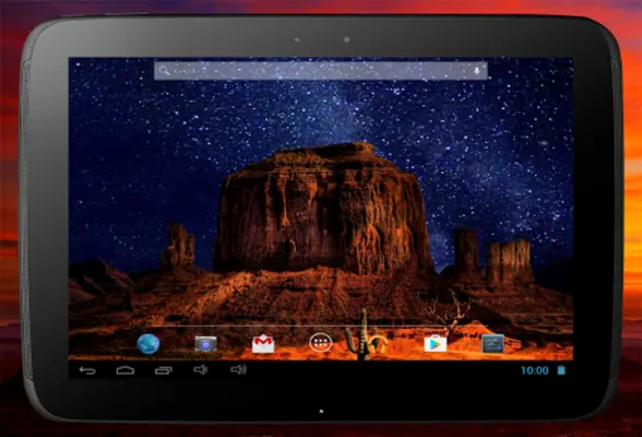 Beautiful Desert Night Live Wa android App screenshot 0