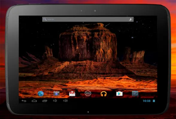 Beautiful Desert Night Live Wa android App screenshot 1