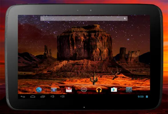 Beautiful Desert Night Live Wa android App screenshot 2