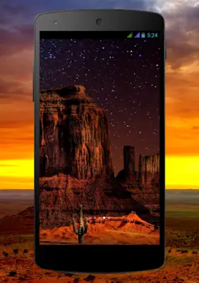 Beautiful Desert Night Live Wa android App screenshot 7